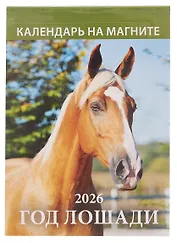 Календарь 2026г 96*135 "Год Лошади. Вид 1" на магните