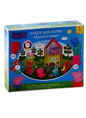 Набор для творчества ТМ Peppa Pig  Набор для лепки Дружная семья 33 см