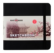 Скетчбук 12*12 100 листов "Make your mark"