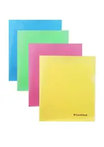 Папки-уголки А5 180мкм 20шт ассорти, GoodMark