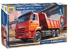 Сборная модель «KAMAZ-65115 самосвал», ZVEZDA (3650)