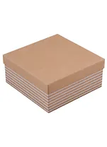 Коробка подарочная "Для тебя" 17*17*8см, картон, квадрат