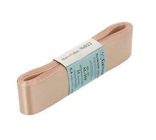 Лента атласная, 25 мм х 5.4 м, №022 бежевый, Gamma