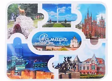 ГС Магнит плоский  95х120мм ПАЗЛ Самара № 3 (031048мпа95003)