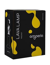 Лава лампа Amperia Rocket Бирюзовая,Прозрачная (35см) (AMP-R-008)