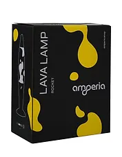 Лава лампа Amperia Rocket Бирюзовая,Прозрачная (35см) (AMP-R-008)