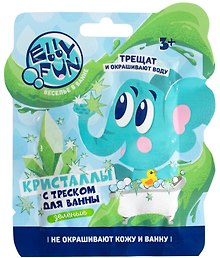 Кристаллы для ванны (зеленый цвет) (12 г) (EF006)