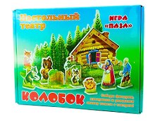 Колобок. Игра ПАЗЛ. Игра-конструктор для детей старше 3-х лет