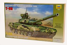 Сборная модель «Российский основной боевой танк Т-90», ZVEZDA (3573)