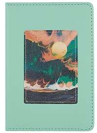 Записная книжка «Synonims. 4» А6+, 80 листов в линейку, экокожа, Listoff