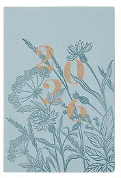 Еженедельник дат. 2026г. А6+ 96л "Джут" мятный, кожзам, мягк.переплет, блинт.тиснение, тисн. фольгой, офсет, справ.мат-лы, вырубка, 2 ляссе, инд.уп