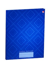 Дневник для ср. и ст.кл. "Однотонный с орнаментом" 7БЦ, мат.ламин., Unnika