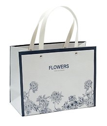 Пакет А5 18*23*10 "Flowers" жен., бум.мат.ламинат