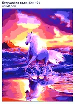 Картина по номерам Бегущий по воде (38х28,5см), LORI