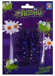 1toy Мелкие пакости Лизуны насекомые (Т10572) (в ассорт.) (20 видов) (блистер) (3+)