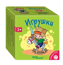 Настольная игра «Игрушки» развивающая, Step puzzle