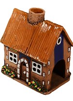 Подсвечник керамика Хижина (12х10) (1371853)