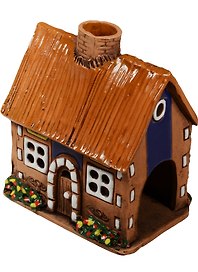 Подсвечник керамика Хижина (12х10) (1371853)