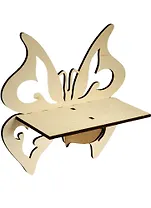 Полка Бабочка (250х248х106) (162914) (игрушка из дерева) (Полноцвет)