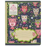 Тетрадь в линейку Academy Style, Mary Beth, 12 листов, в ассортименте