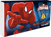 Пластилин 06цв "Spider-man" к/к, Disney