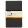 Набор книг для записей Moleskin Cahier Journal Large, 3 штуки, чёрные, 40 листов, А5