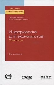 Информатика для экономистов. Практикум. Учебное пособие для академического бакалавриата
