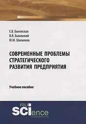 Современные проблемы стратегического развития предприятия. Учебное пособие