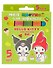 Мелки цветные "Kuromi + My Melody", 5 цветов, Jumbo - 0