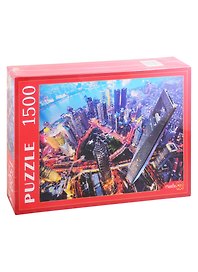 Пазл «Вечерние небоскрёбы в Шанхае» 1500 элементов, Art Puzzle