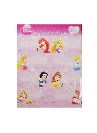 Наклейки для тетрадей 2л. по 8 шт. "Princess", Disney