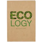 Ежедневник недат. А5 136л "Eco-friendly! №3" интегр.переплет, крафт картон, офсет