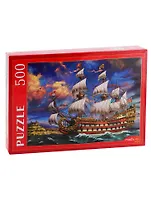 Пазл 500 эл. Старинный парусник Ф500-5144