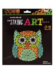 Набор для творчества ДАНКО-ТОЙС STRING ART Сова