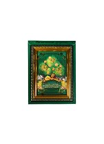 Денежное дерево в рамке Удачи, счастья, процветания (11,4х15,5) (1046241) (Сима-ленд)