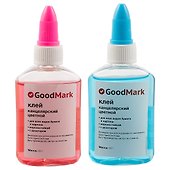 Клей канцелярский GoodMark, 40 г, цветной - 2