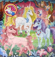 Пазл фигурный "Единороги"