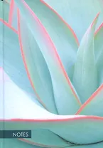 Книга для записей А5 100л кл. "Aloe" 7БЦ, ламинация soft touch