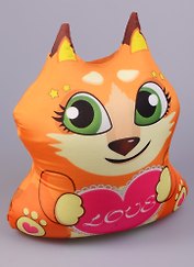 Игрушка-антистрес Лиса с сердечком (33х28) (ПТ- 400093332)