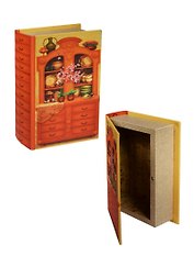 Сувенир, Феникс, Шкатулка декоративная, из МДФ, "Бабушкин сервант" 17*11*5см