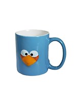 Angry Birds Кружка керамическая в коробке 3D (300мл) (Голубая птичка)