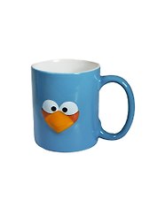 Angry Birds Кружка керамическая в коробке 3D (300мл) (Голубая птичка)