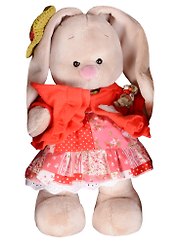 Игрушка мягкая Budi Basa, Зайка Ми Маково-красный (малая) 25см