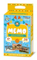 Игра настольная МЕМО «Динозавры»