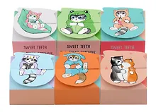 Конфеты Сладкий шоколадный сюрприз Kawaii Котики кигуруми
