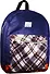 Рюкзак школьный "Red Scotch", синий с красным - 2
