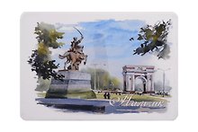 Магнит картон Площадь Дружбы (Нальчик) (МК/871/003)