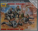 Сборная модель ЗВЕЗДА, Немецкие разведчики 1939-1942г., 1:72