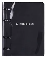 Тетрадь 120л кл. "FOLGA. 6" на кольцах, смен.блок, обл. кож.зам, тиснение серебр.фольгой