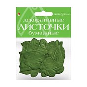 Декоративные, бумажные листочки, HOBBY TIME Набор№3